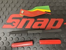 Snap-on Tools Thread File Repair Tf1127b Blue-point Brake Pad Shoe Gauges Btg8