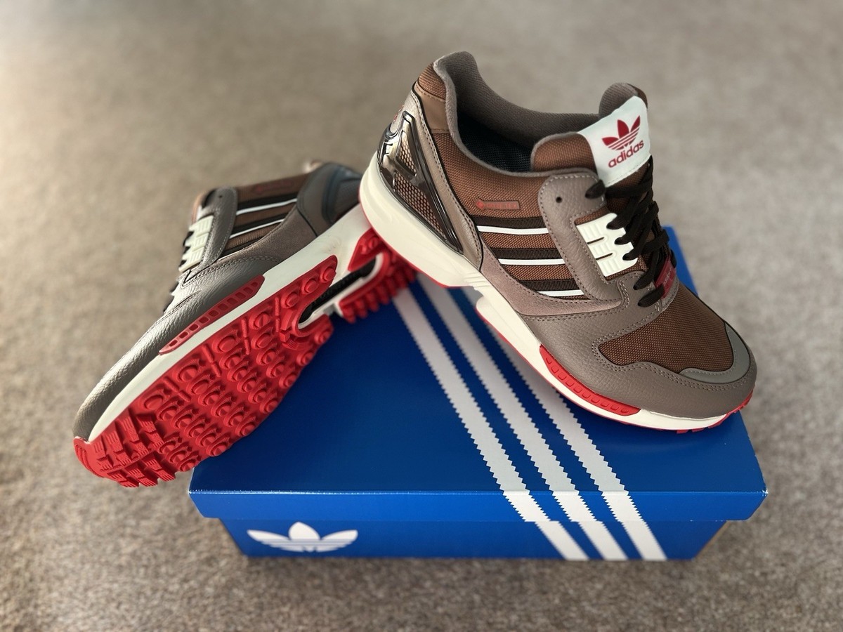 Authentic ADIDAS ZX 8000 GORE-TEX Spikeless Golf Brown JP5258 UK 9