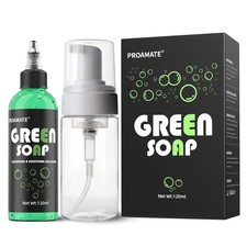 Green Tattoo Soap 4OZ with Foaming Bottle 120ml, Supplies...
