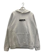 POPEYE Embroidered Hoodie Unisex Casual Sweatshirt Black size M/L