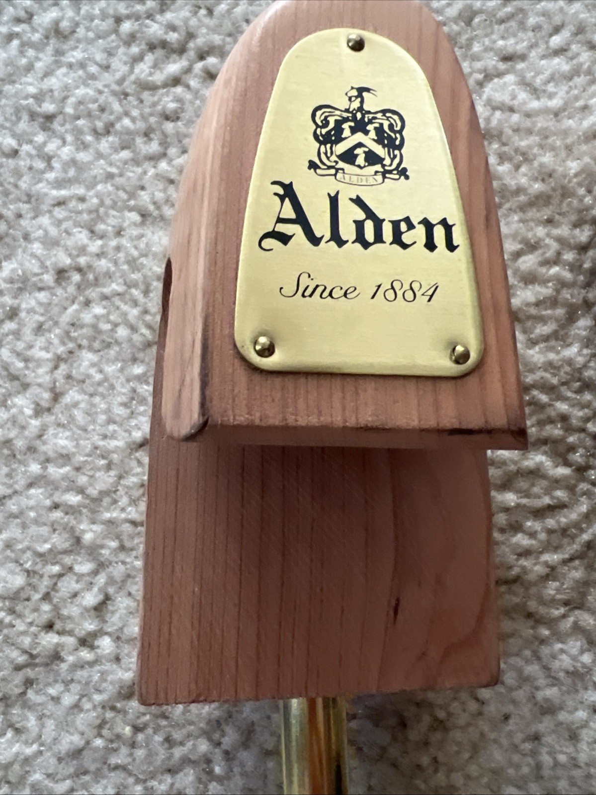 Pair of Alden Adjustable Wooden Shoe Trees — Men’s Size M/L — See Description