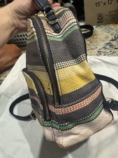 Kate Spade Jackson Boardwalk Stripe Small Backpack WKRU6866 Woven Bag College Kate Spade Jackson Boardwalk Stripe Medium Backpack | eBay main image 2