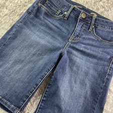 Seven7 Jean Shorts Womens 4 Blue Bermuda Stretch Summer Outdoors Preppy