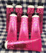 8 Piece Twisted Peppermint Hand Creams 1 oz Bath Body Works SHIPS FREE