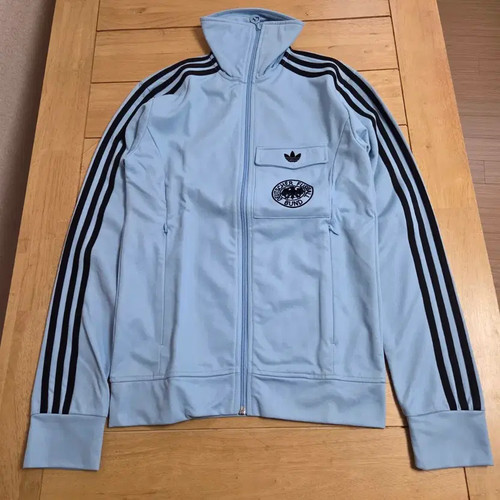 Adidas Light Blue 94 Germany Zip-up Training Jacket Official