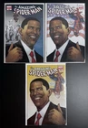 3 MARVEL AMAZING SPIDER-MAN 583 OBAMA COMIC BOOKS - 2nd, 4th, & 5th PRINTS - NM