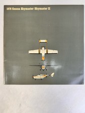 1976 Cessna Skymaster / Skymaster 2 brochure, Sales Booklet, Spec Comparison