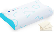 Kids Pillow for Sleeping, Adjustable Kids Memory Foam Pillow for Bed Set, Breath