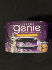 REFILL Cartridge for Litter Genie Cat Litter Disposal System - 2 Pack