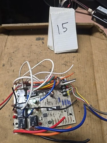 GOODMAN PCB00109 Furnace Control Circuit Board EMERSON 50M56-289 used # D681