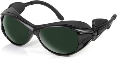 Red Light Therapy Glasses, IPL Laser Safety Glasses 200-2000nm Black 