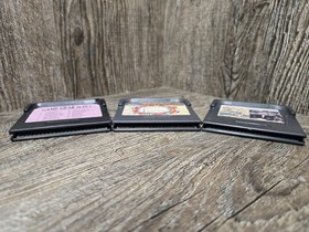 Sega Game Gear Game Combo Cartriges (Set Of 3)