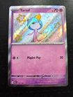 Carte Pokémon Tarsal 153/091 Shiny Destinées de Paldéa Alternative Display ETB