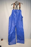 NWT Grundens Shoreman Ocean Blue PVC Bib Trouser Size Medium