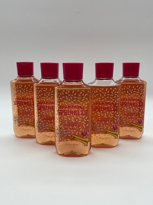 Bath & Body Works CHAMPAGNE SPRINKLES Shower Gel Body Wash Set of 5