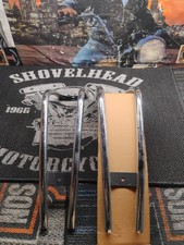 K&G Engineering Chrome Motorcycle Trunk Rails Saddlebag Guard Rails NOS In Box