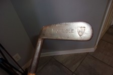 Antique Hickory Shaft Invincible Left Handed Putter