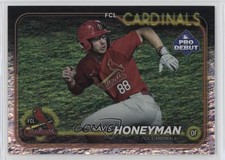 2024 Topps Pro Debut Sparkle Foil /175 Travis Honeyman #PD-77 1f5h
