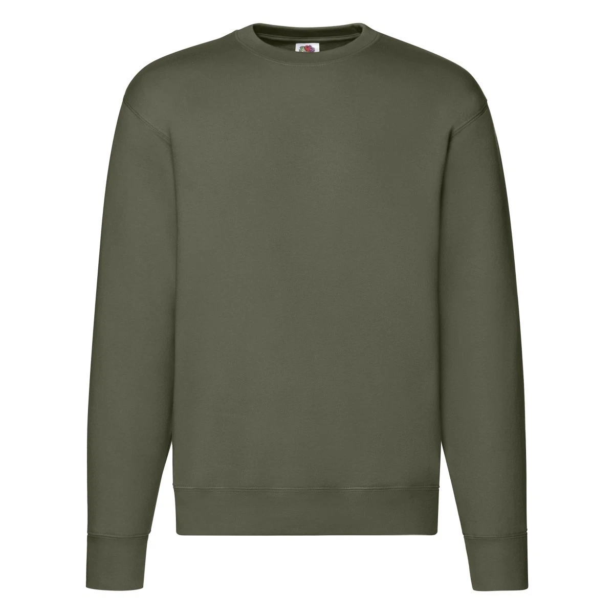 Fruit Of The Loom Maglione Uomo Raglan Classic - Felpa Girocollo In Blu Scuro, Taglia M - Ideale Per Sport E Tempo Libero