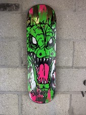 Heroin Swampy 9.0” Skateboard Deck – Wide Shape – Light Use – Rare