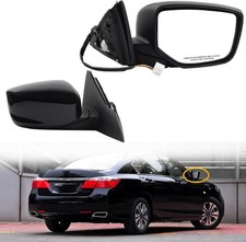 Passenger Side Mirror Compatible with 2013-2017 Model With Power Glass Replace
