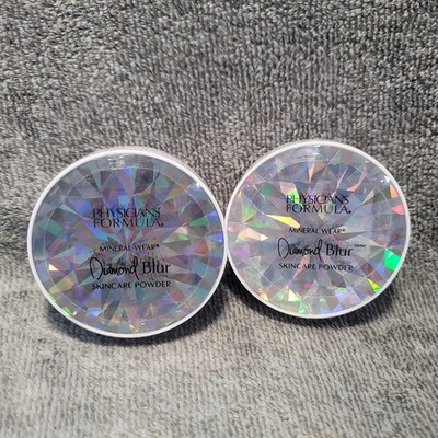 2 Mineral Wear Physicians Formula Diamond Blur Skincare Powder Translucent