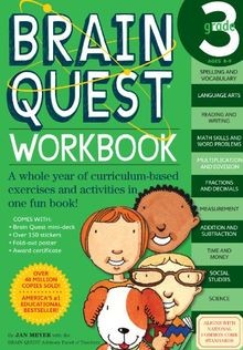 Brain Quest Workbook: 3rd Grade: 1 (Brain Quest Wor... | Buch | Zustand sehr gut