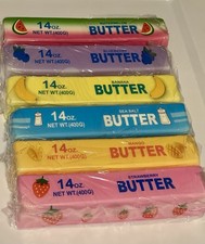 14oz Butter Stick Squishy Fidget Toy Soft Stress Anxiety Squeeze Lot Of 6pcs
