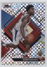 2023-24 Topps Finest Rare Checkerboard Refractor Kobe Brown #295 g2u