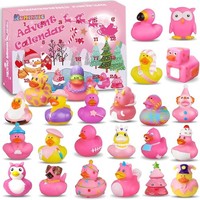 Adventskalender 2024 Kinder 24 Gummiente Weihnachtsgeschenk MäDchen Jungen