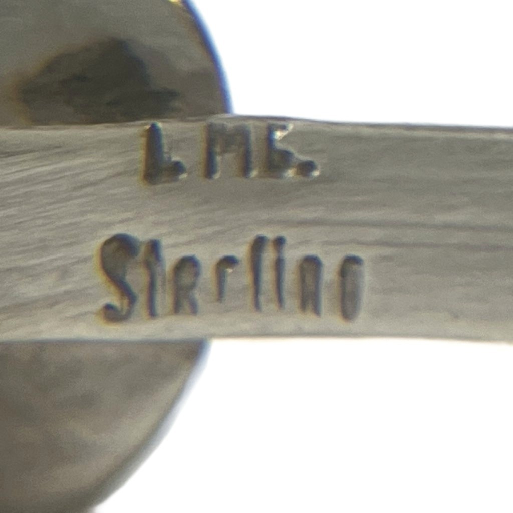 Sterling Silver Bangle USA Stampwork Engraved Jew… - image 8