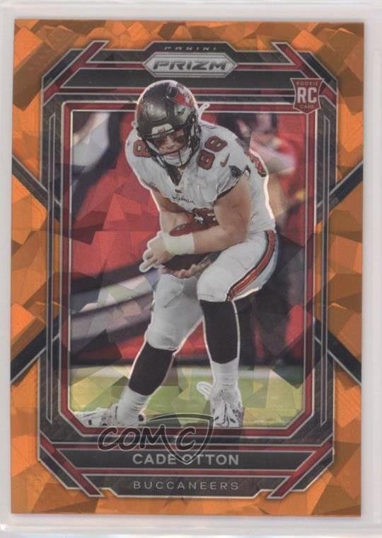 2022 Panini Prizm Rookies Orange Ice Prizm Cade Otton #362 0vf5