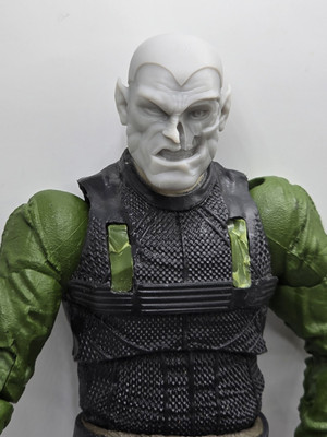 3d Print AMAZING ANDROID HEAD#2 1:10 7'' LEGEND SELECT DC MULTIVERSE