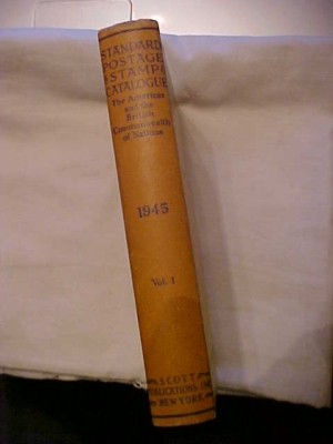 SCOTT's STANDARD POSTAGE STAMP CATALOGUE VOL I AMERICAS AND