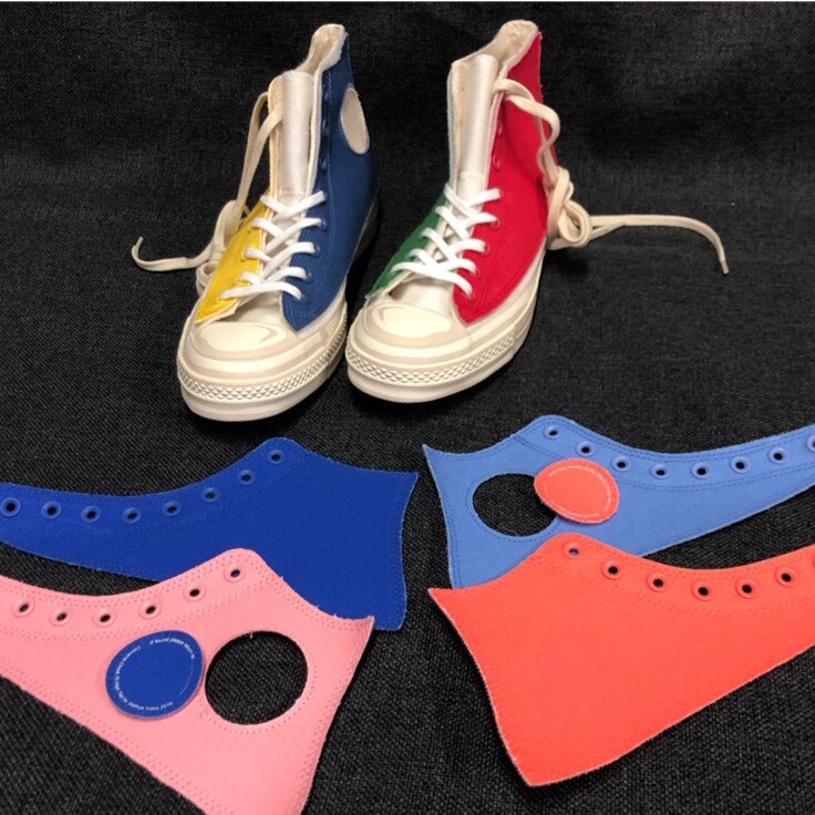 Joshua Vides X Converse Chuck 70 Hi Interchangeable Panels  display picture 1