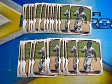 2023 Bowman BP-98 Jorge Burgos Cleveland Guardians 1st Lot of 30