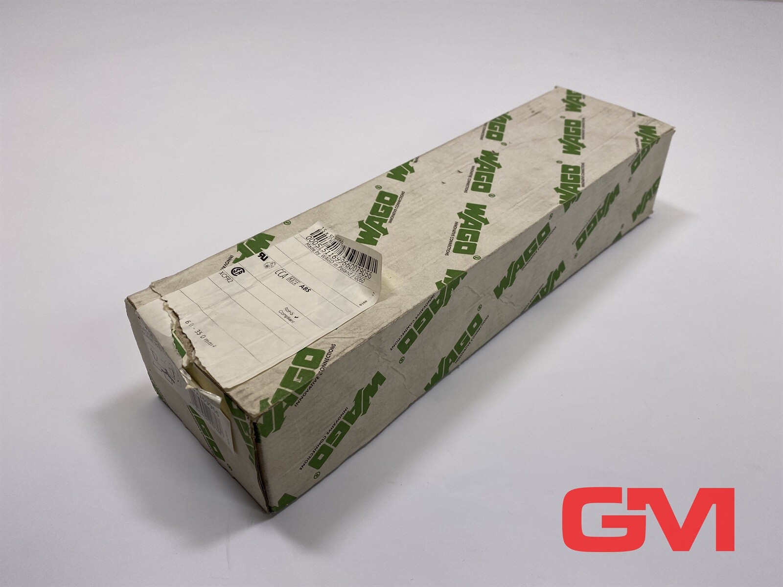 VPE 15x Wago 2-wire protective conductor terminal 285-637 Power Cage Clamp