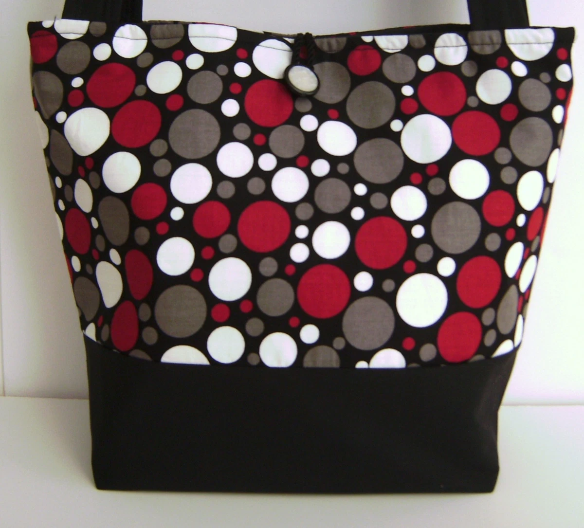 Red polka dot handbag sale