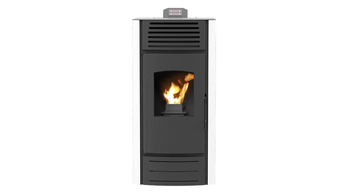 A+ Robin Wood Enya Air Pellet Stove 12 Kw White Pelletkamin Pellet +  Control | eBay