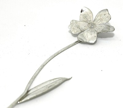 SILVER flower, favor ornament, refined gift, ITALY