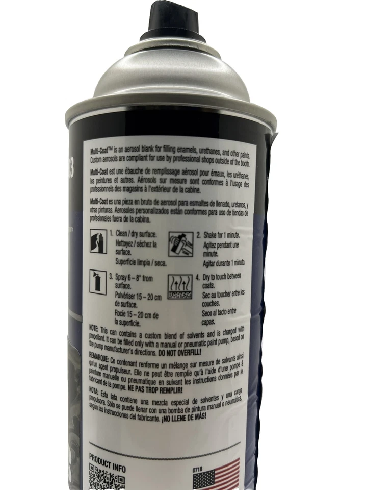 Spray Paint - Toyota Magnetic Gray - Color Code: 1G3 - Aerosol Can - Base Coat - Image 3 of 3