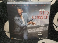 Red Corner Letterbox Laserdisc LD Richard Gere Free Ship $50