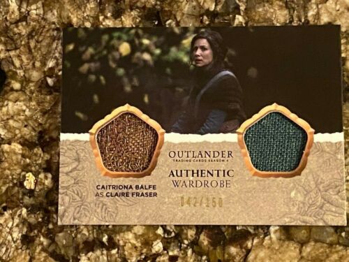 Carte double garde-robe Outlander saison 4 Caitriona Balfe as Claire # DM02 - 042/150 - Photo 1/1