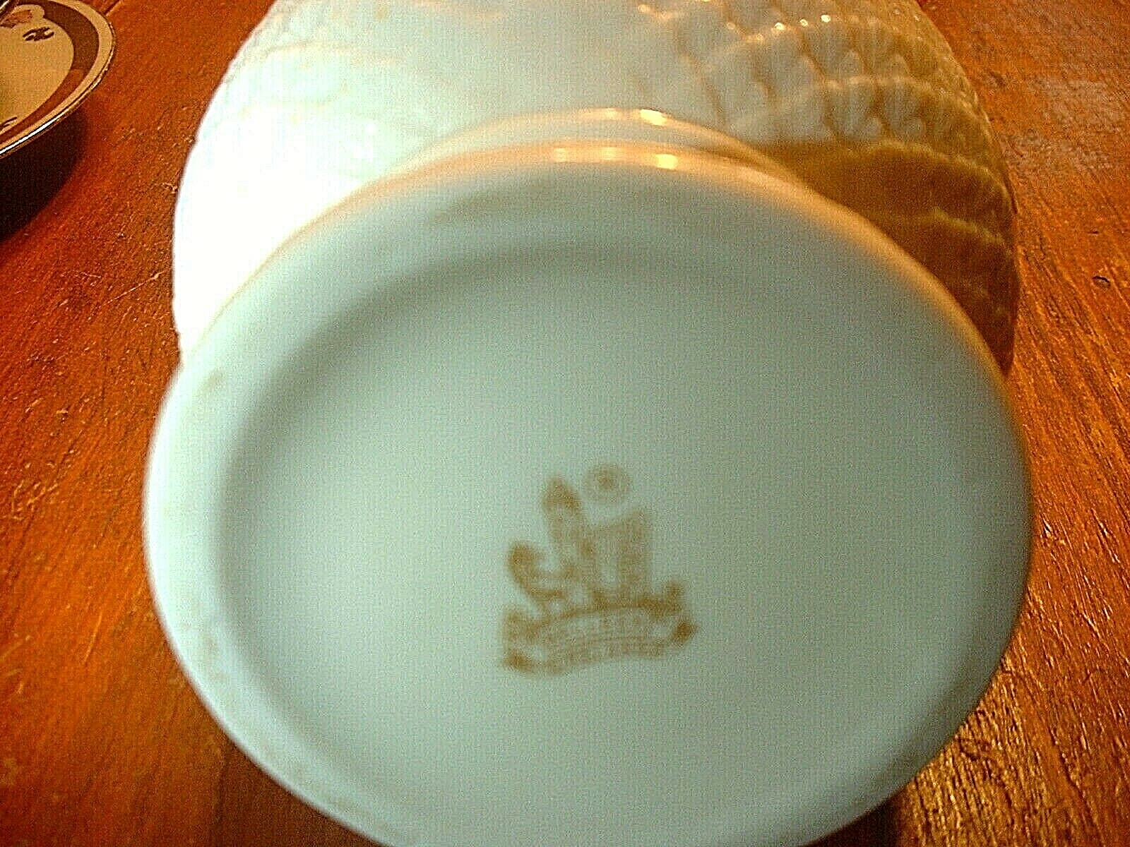 Vintage Brown Mark Belleek Porcelain Vase 18841984 GAA 100 Years eBay