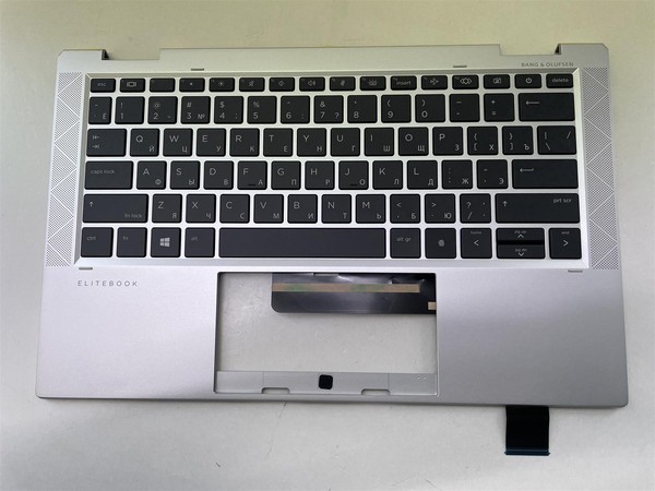 FüR Hp Elitebook X360 1030 G7 M16981-251 Handauflage Oberdeckel Tastatur Russian-image
