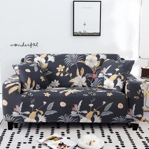 Elastische Sofabezug Garnitur für Wohnzimmer Couchbezüge rutschfeste Schonbezüge - Bild 45 von 51