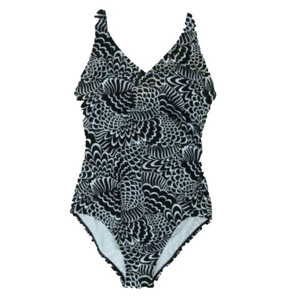 Speedo White Floral Swimwear for Women