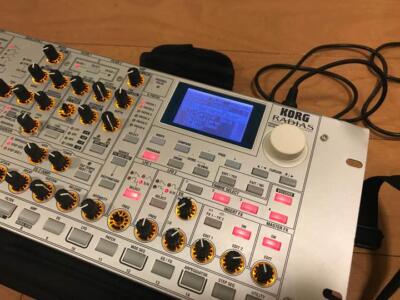 Used KORG RADIAS analog modeling synthesizer with soft case JAPAN