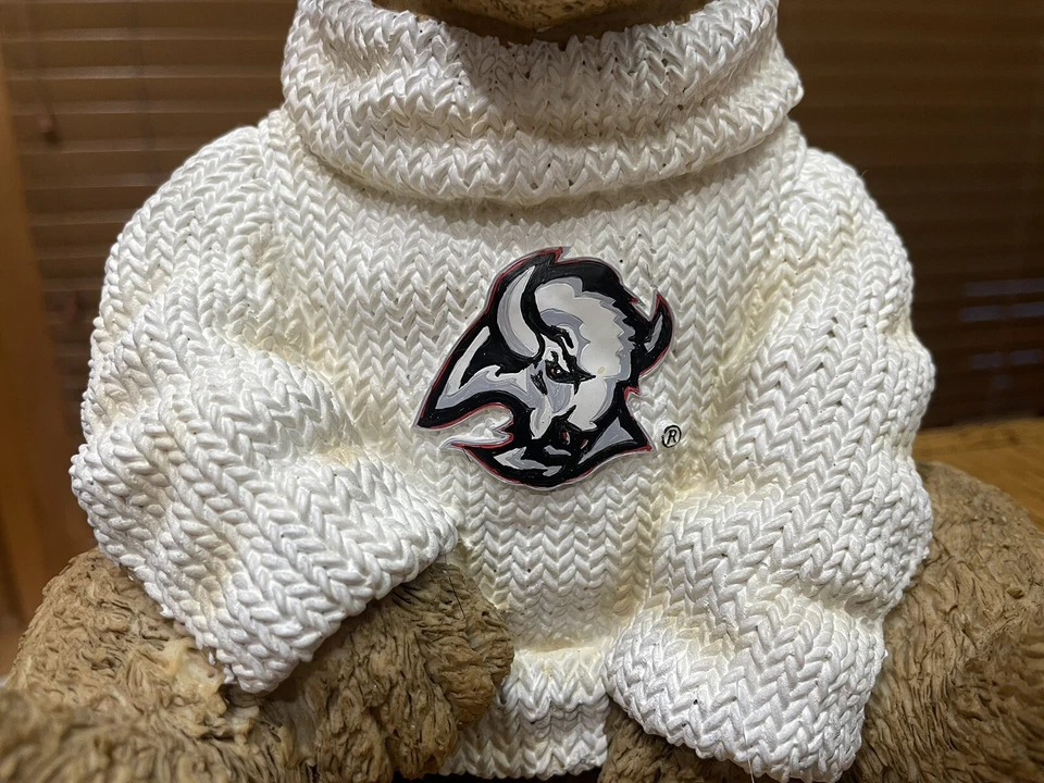 Vintage Buffalo Sabres Goat Head Bear Bank-Rare - Image 3 of 4