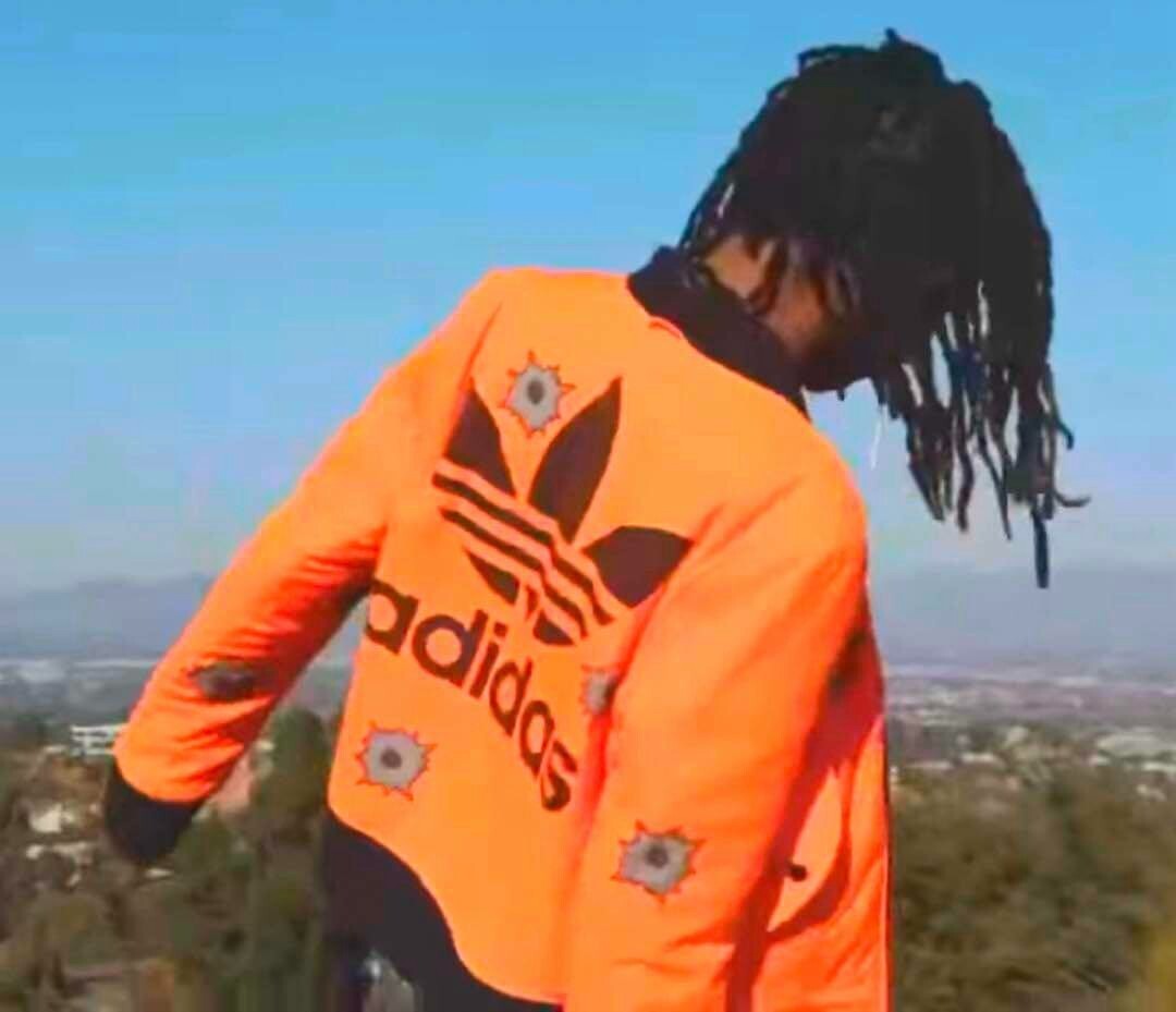 Adidas x Jeremy Scott Reversible Bullet Bomber Jacket F/W